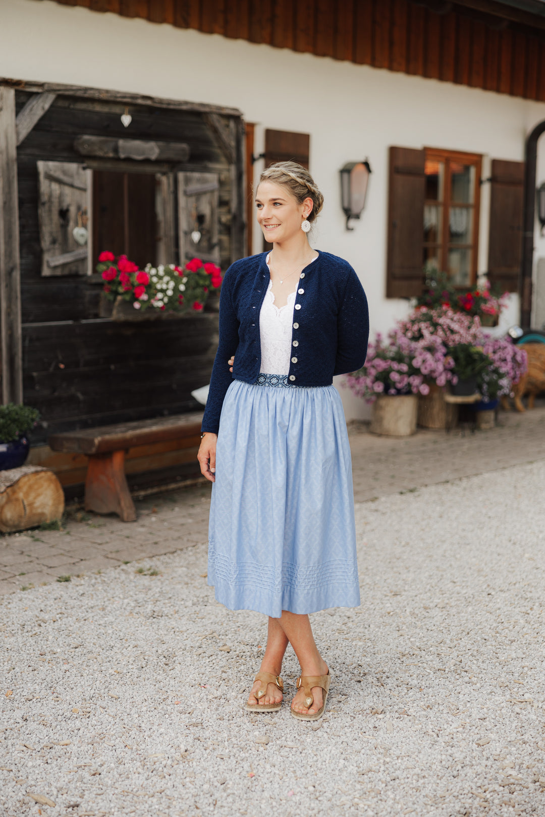 Damenstrickjacke MARINA blau