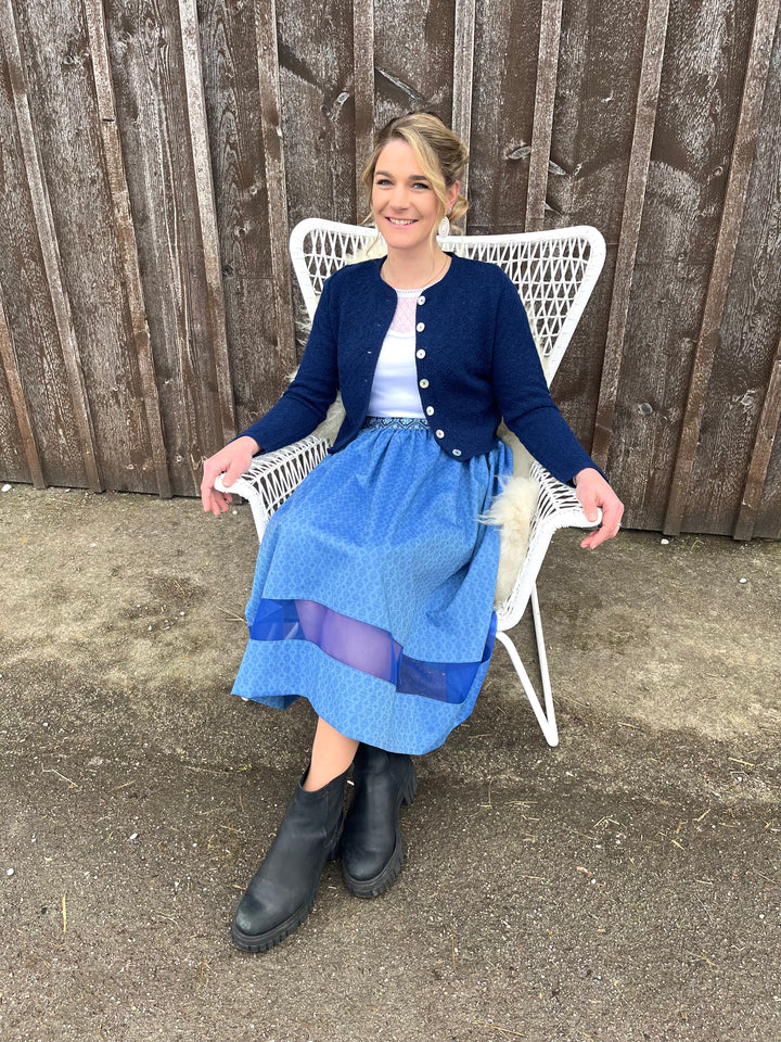 Damenstrickjacke MARINA blau