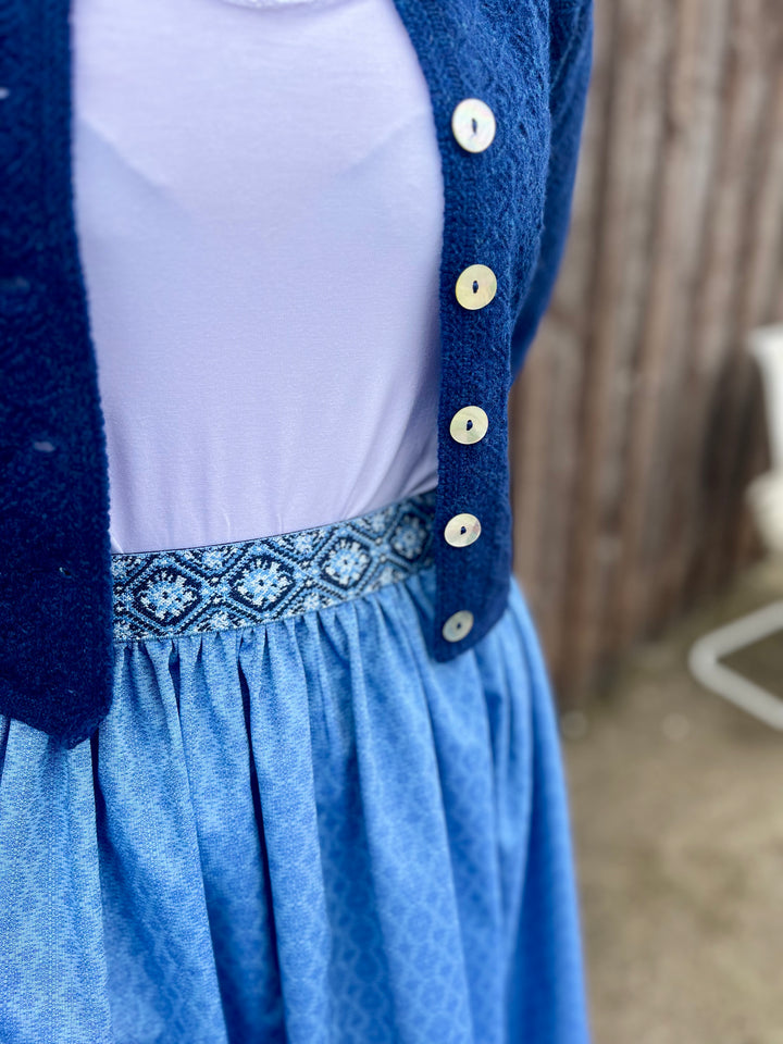 Damenstrickjacke MARINA blau