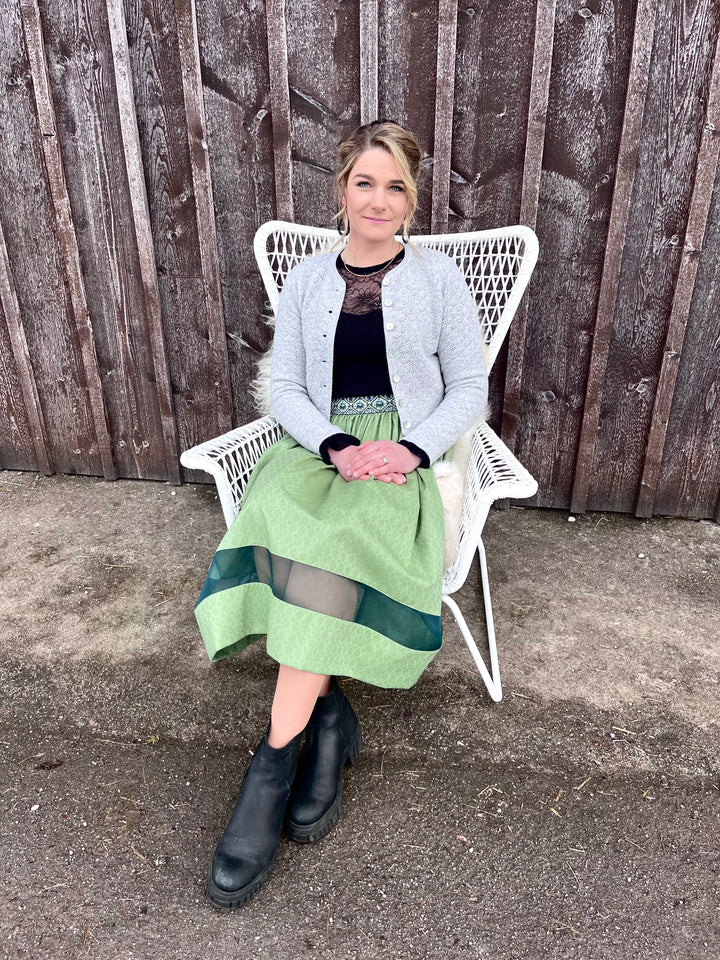 Damenstrickjacke MARINA grau