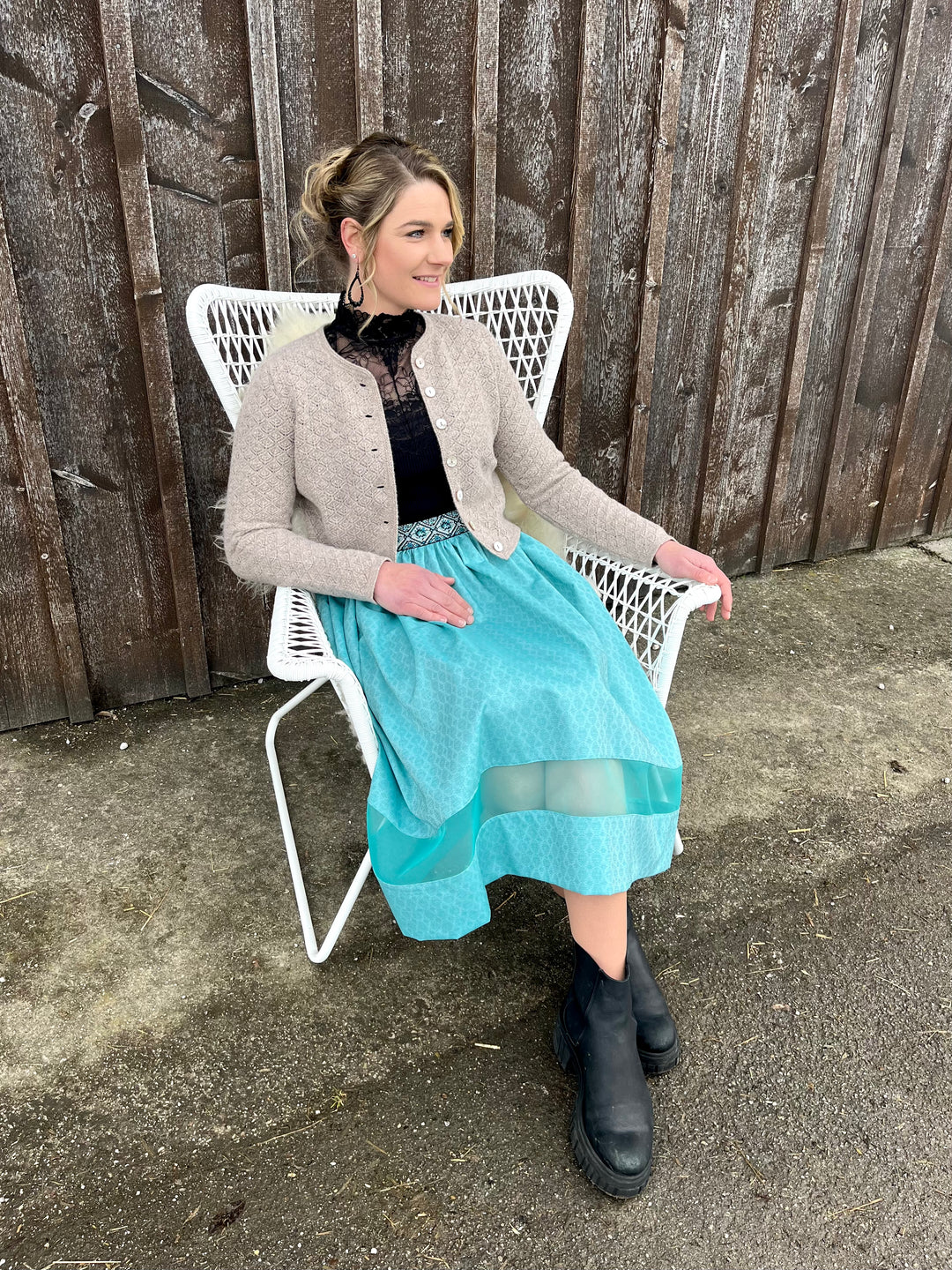 Damenstrickjacke MARINA braun