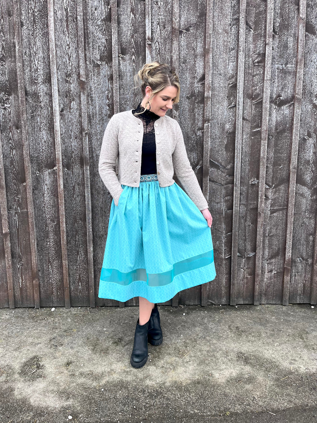 Damenstrickjacke MARINA braun