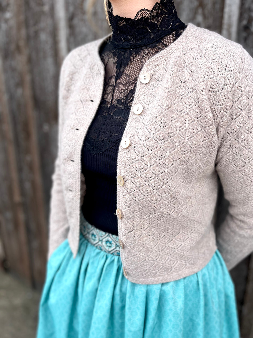 Damenstrickjacke MARINA braun