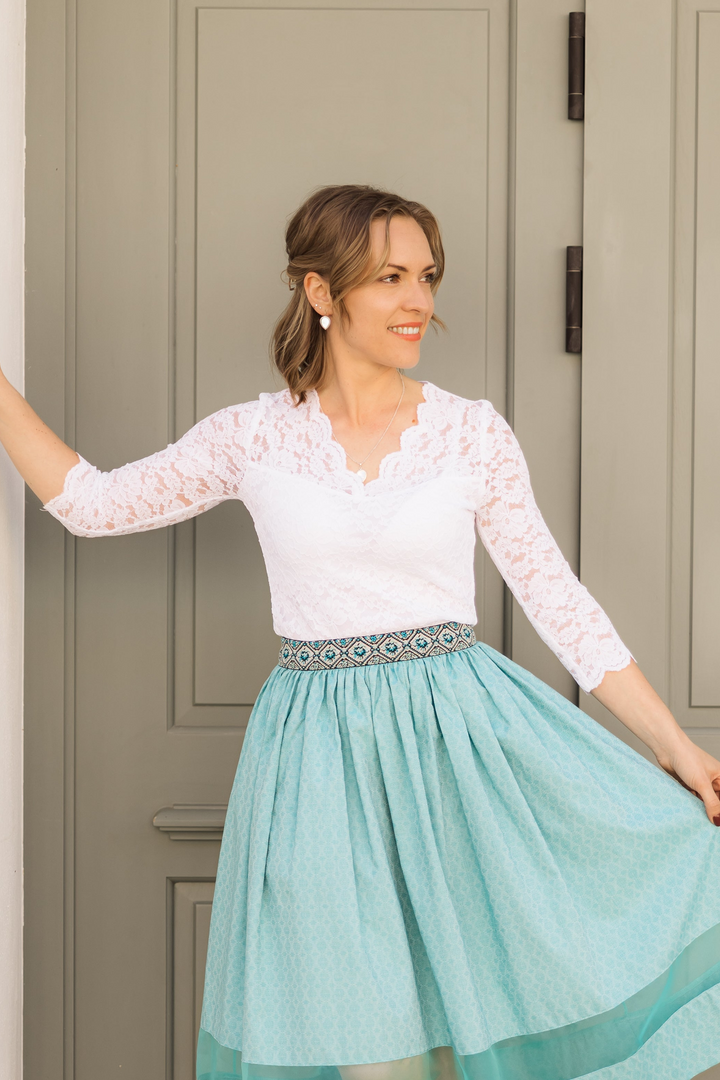 Bluse ANTONIA weiß - BESTSELLER