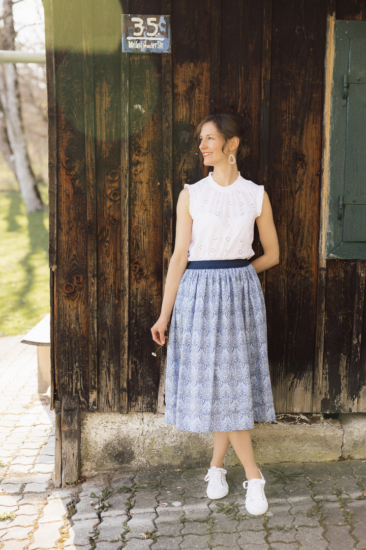 Rock VEVI blau - NEW IN - Sommeredition