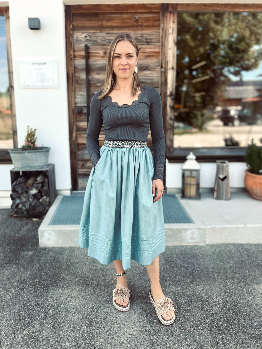 Shirt ROSEMUNDE VRENI grau