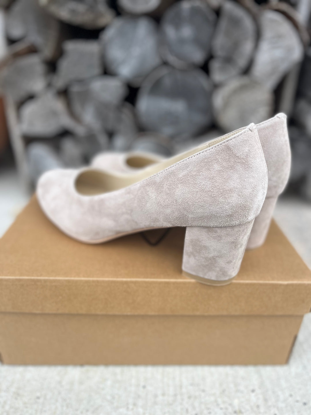 Damenpump LISI taupe