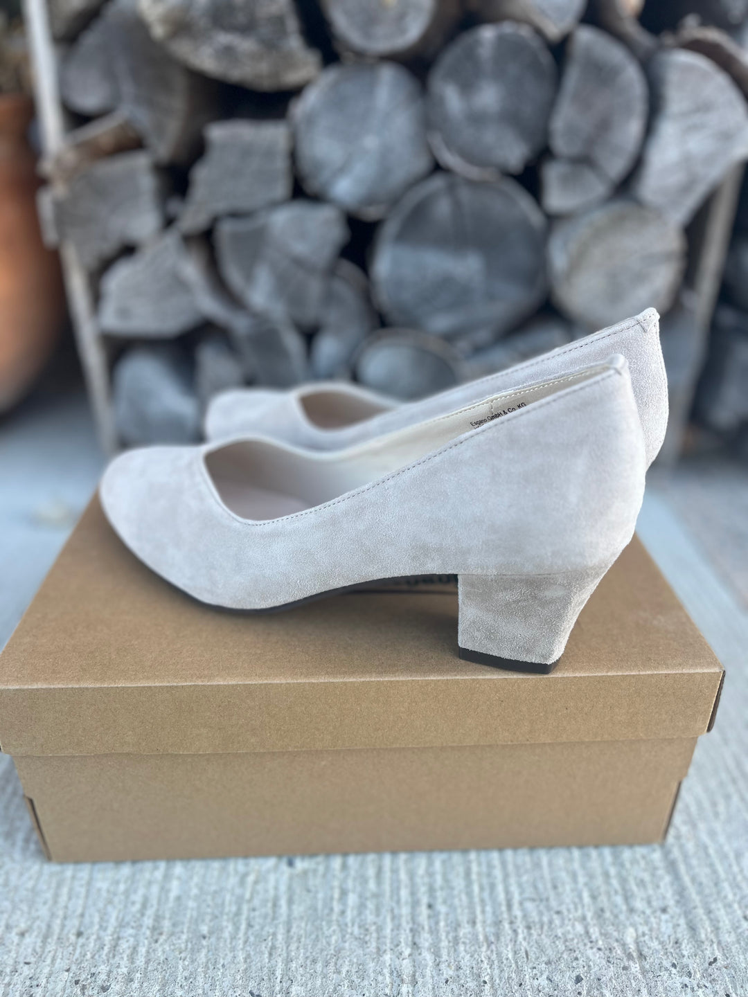 Damenpump LENI taupe