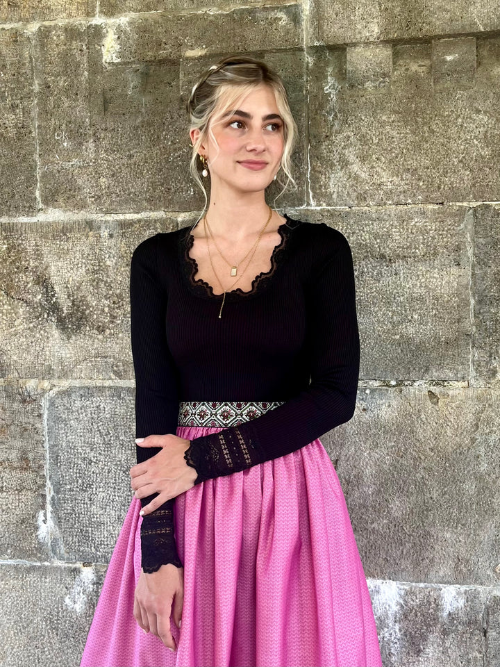 Shirt ROSEMUNDE VRENI schwarz - BESTSELLER