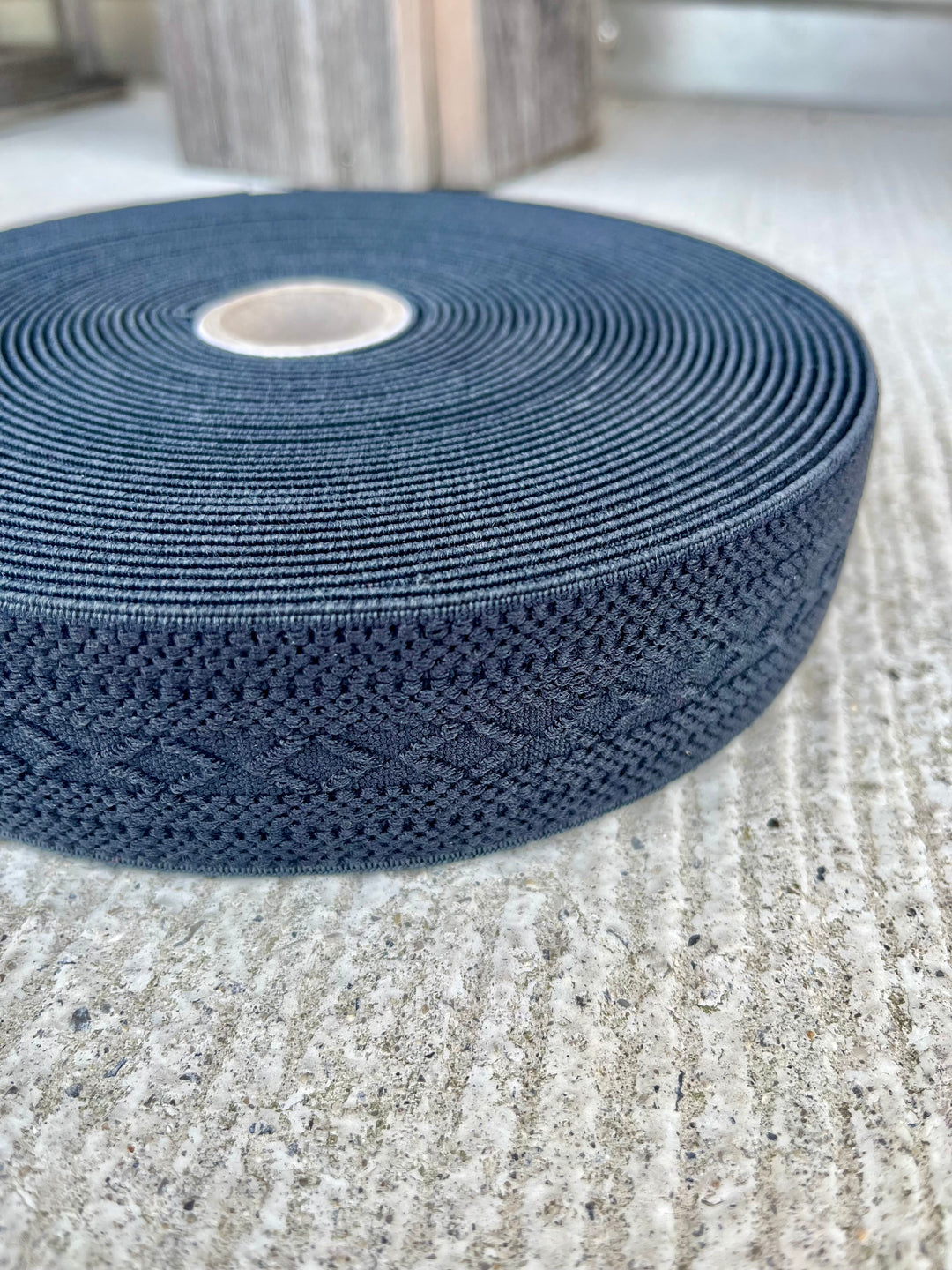 Gummibund ANTHRAZIT 1,0 m