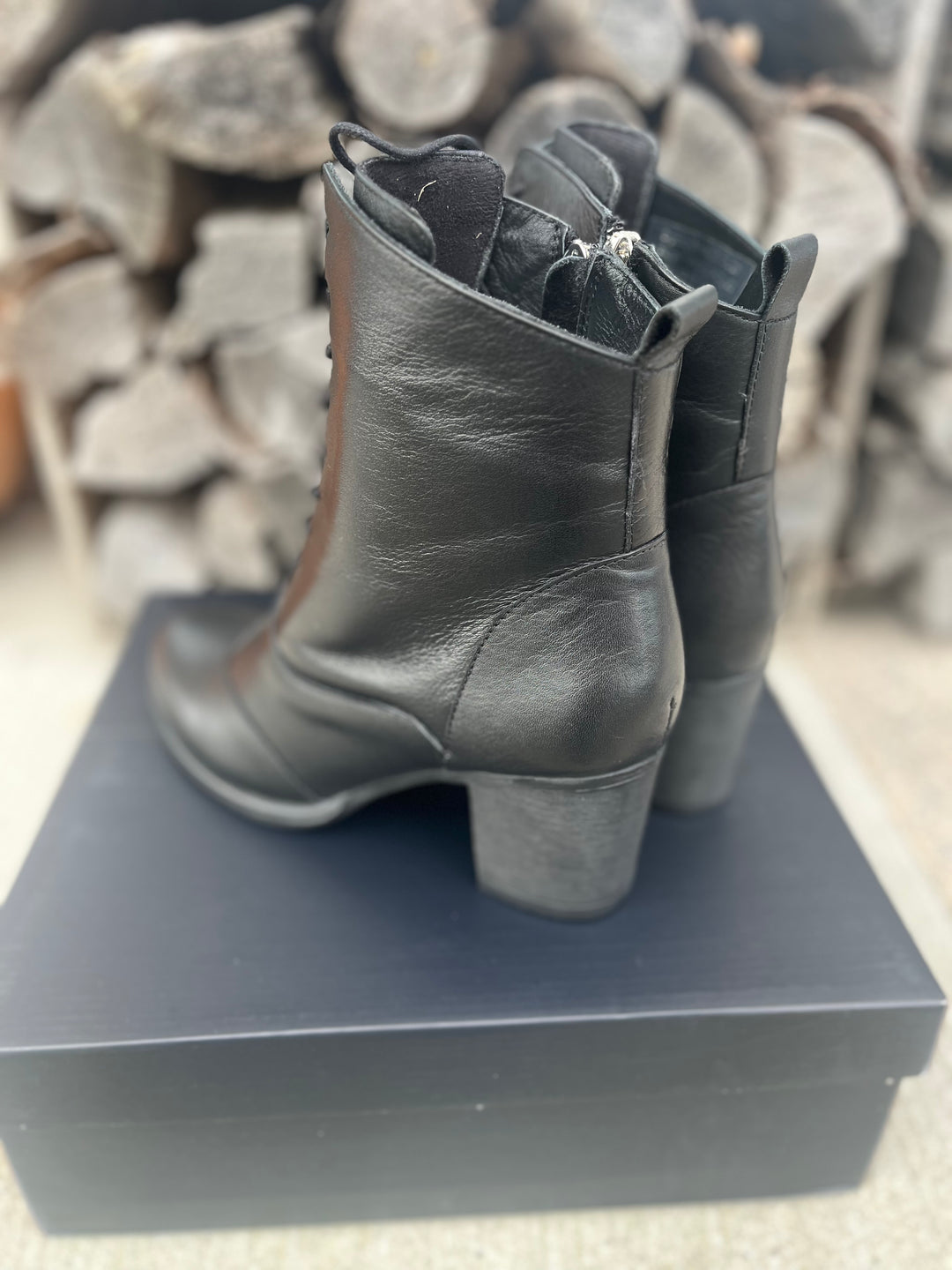 Stiefelette schwarz