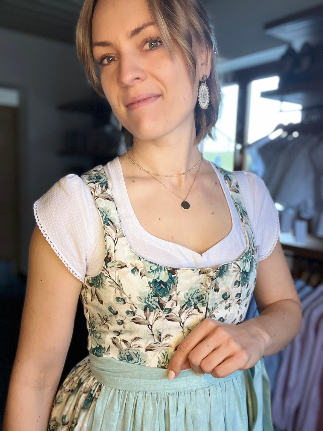 Dirndlbluse FINI - Last Chance