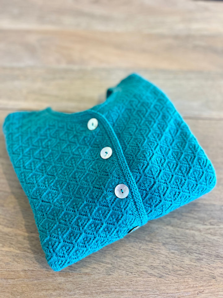 Damenstrickjacke MARINA mint