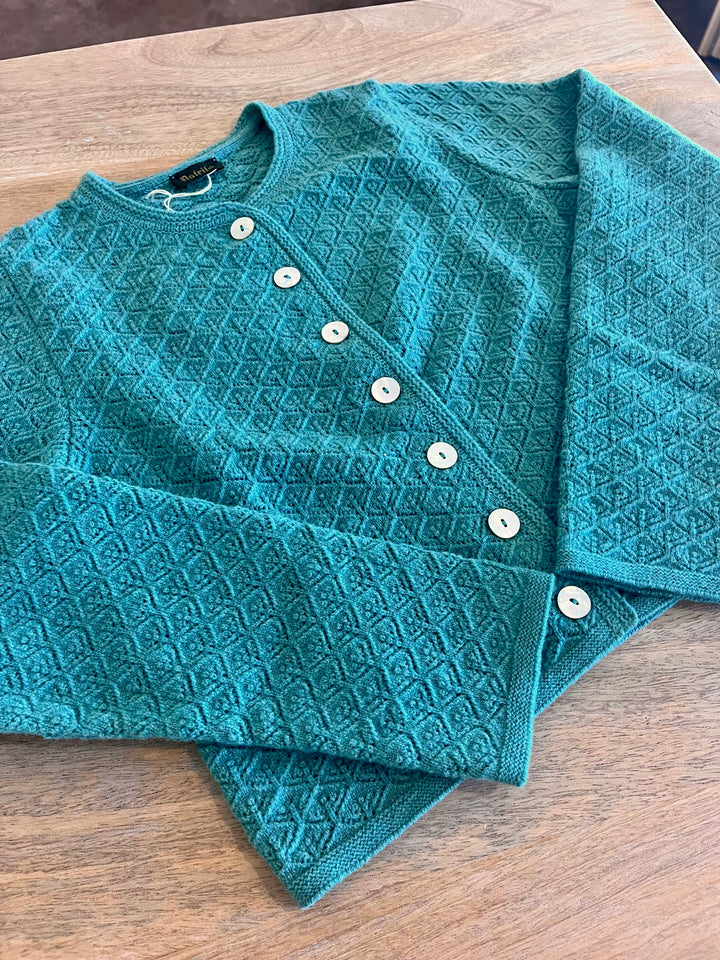 Damenstrickjacke MARINA mint