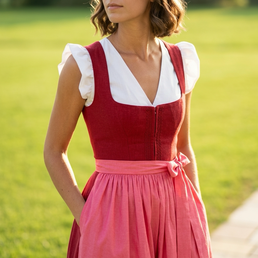 Dirndlbluse FRITZI - NEW IN