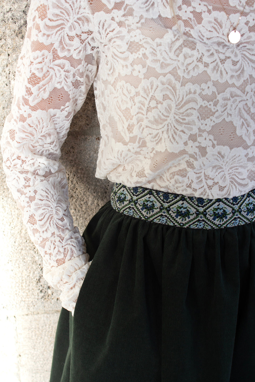 Bluse VALENTINA weiß