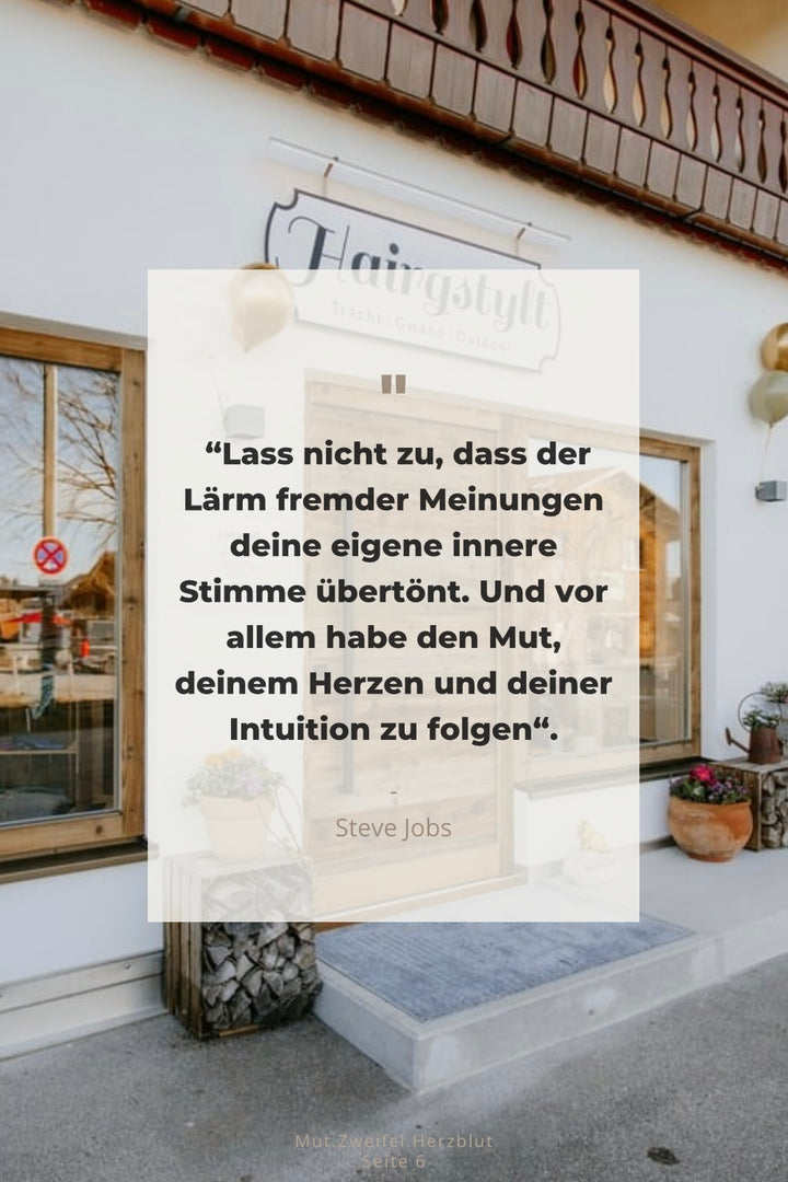 Kostenloses E-Book  „Mut.Zweifel.Herzblut“