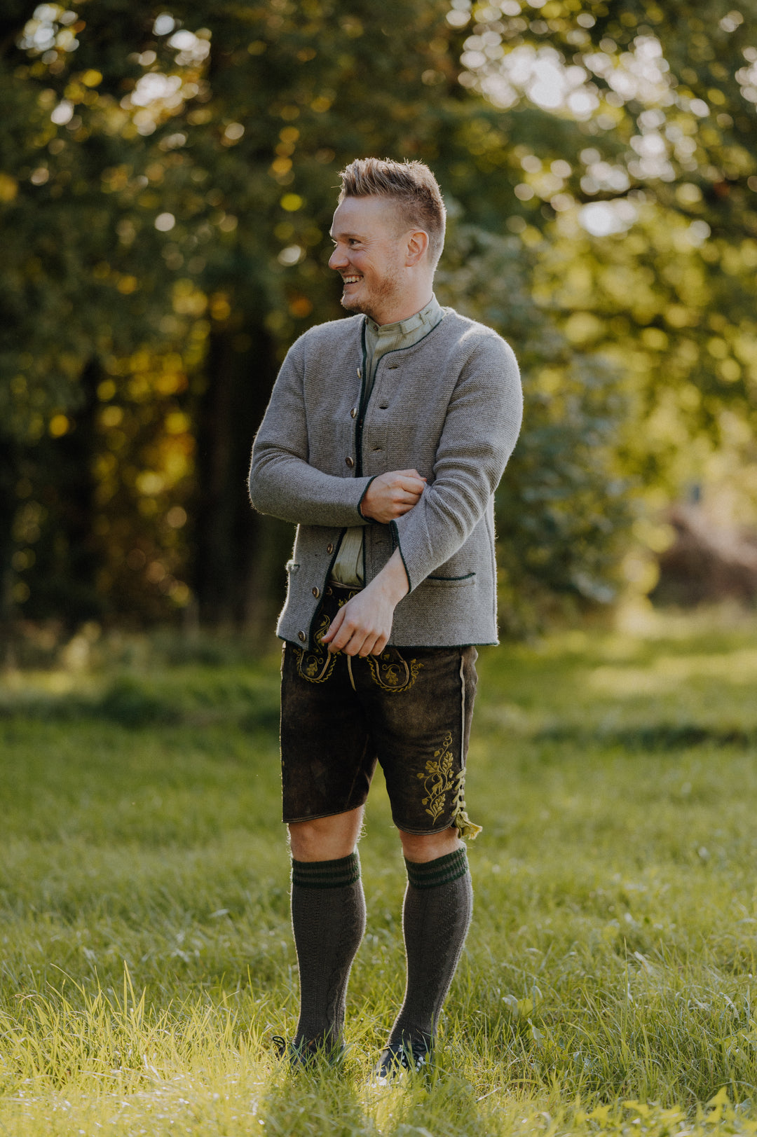 Herrenstrickjacke MORITZ