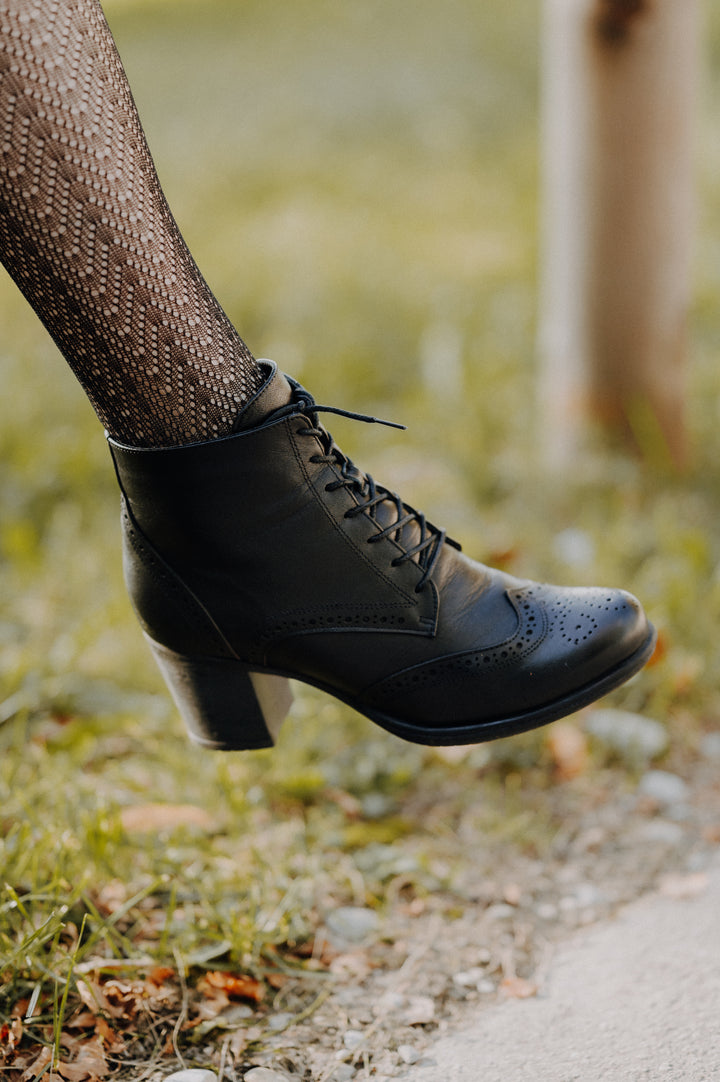 Stiefelette schwarz