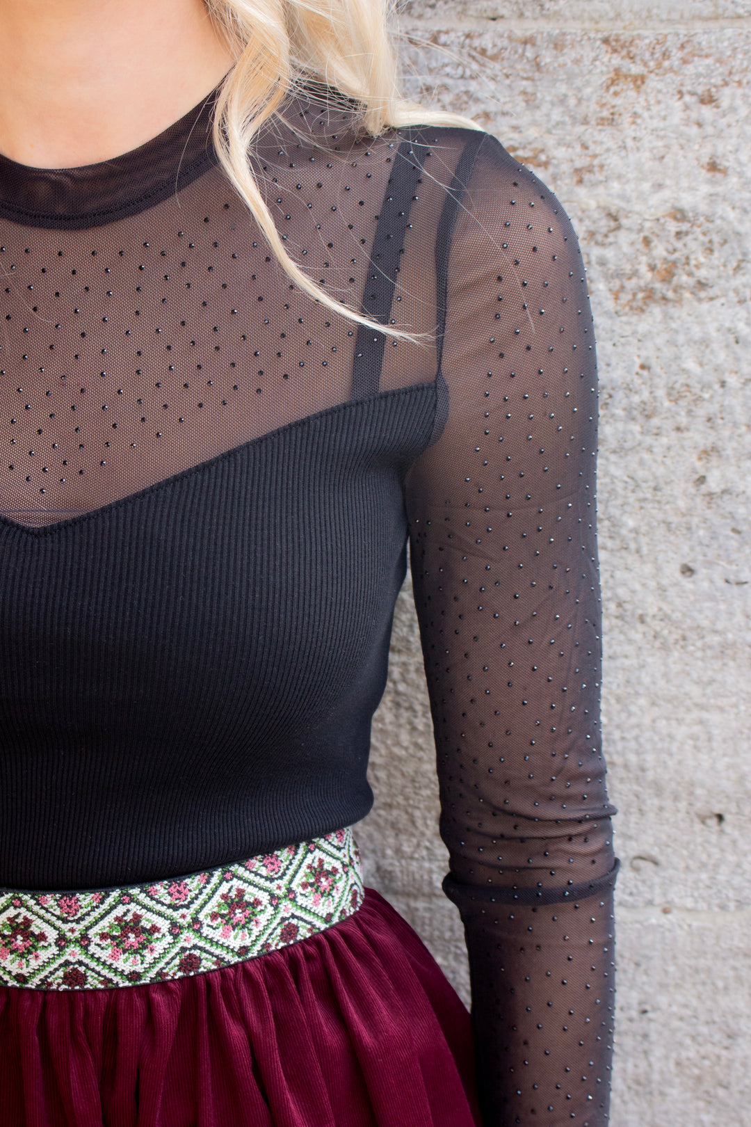 Glitzerbluse MELISSA