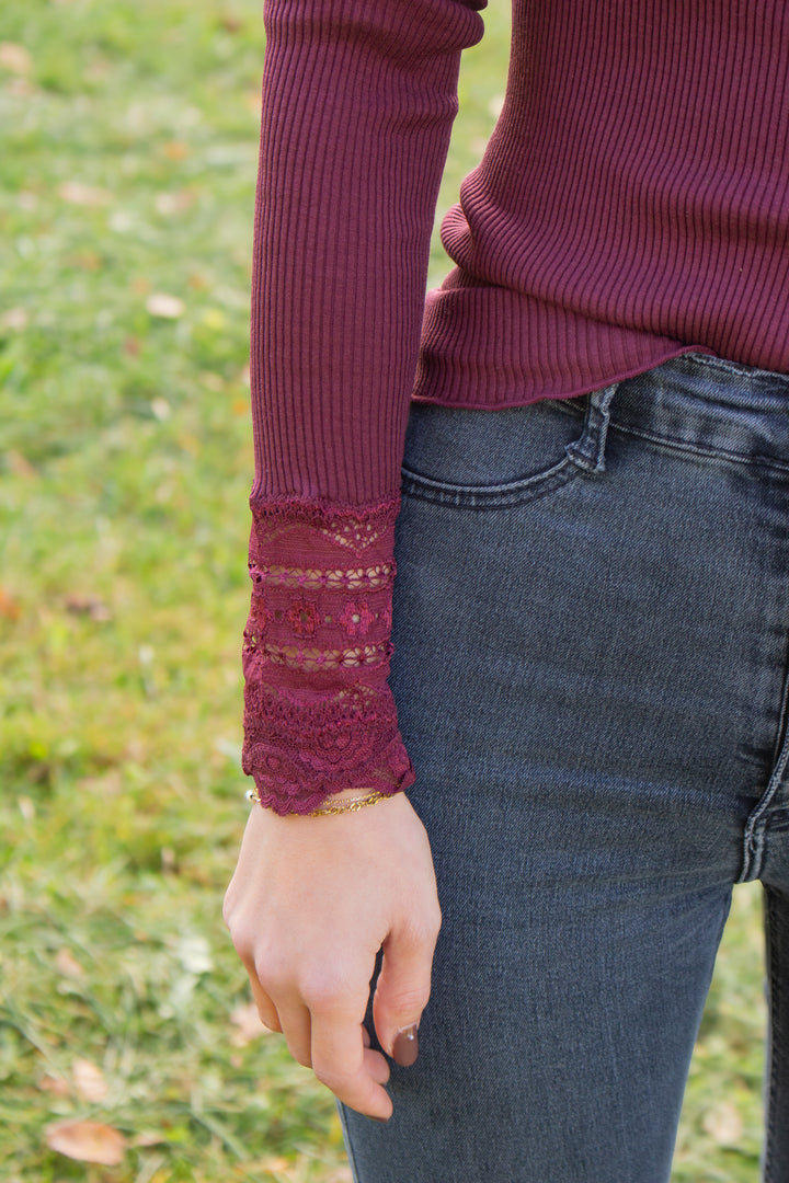 Shirt ROSEMUNDE VRENI bordeaux