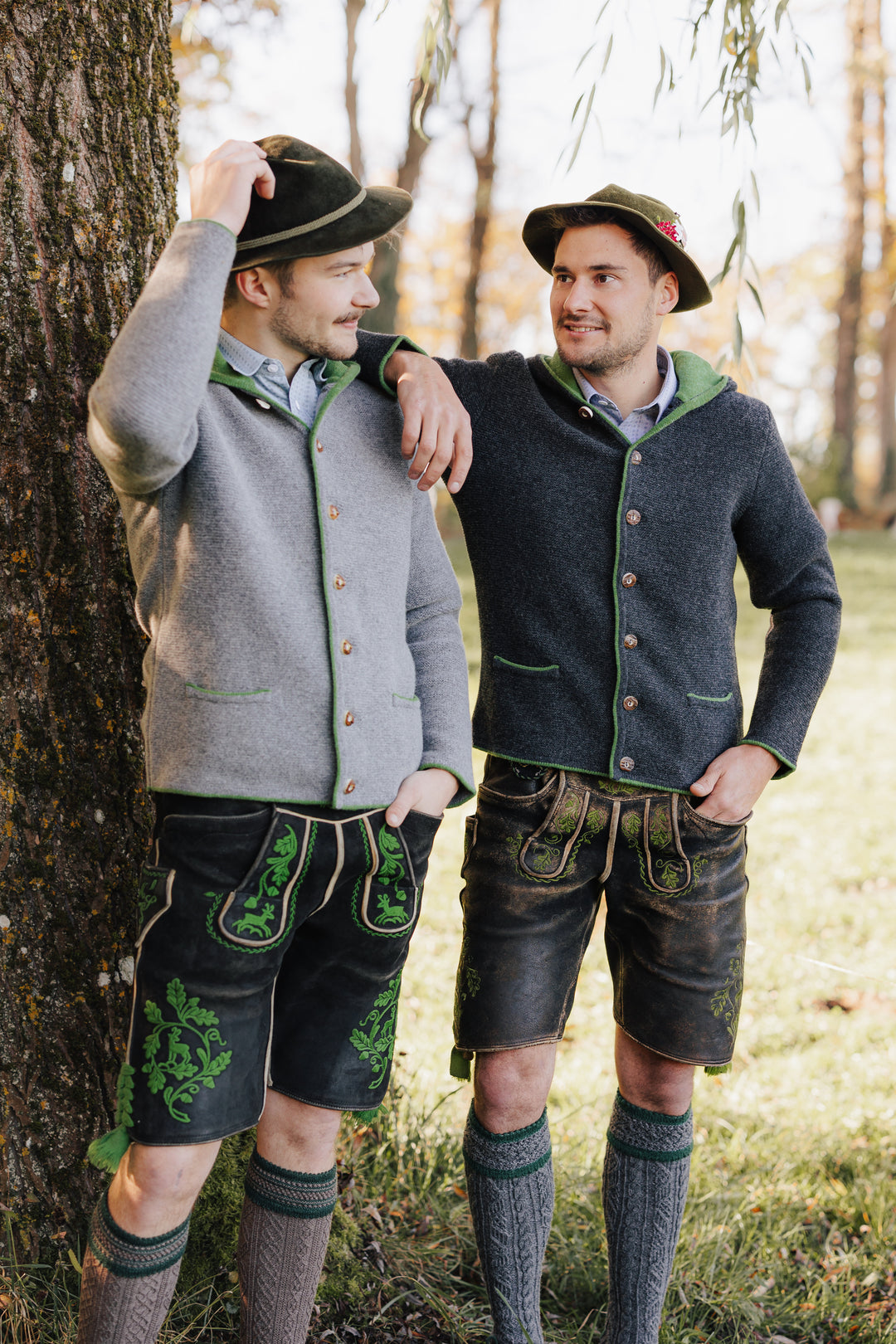 Kapuzenstrickjacke KILIAN anthrazit