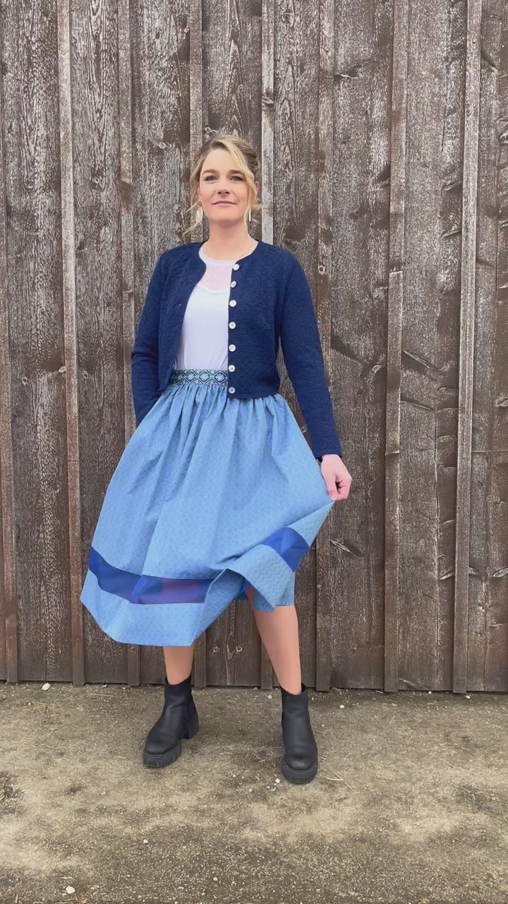 VORORDER Hairgstylt ROCK GRACE blau