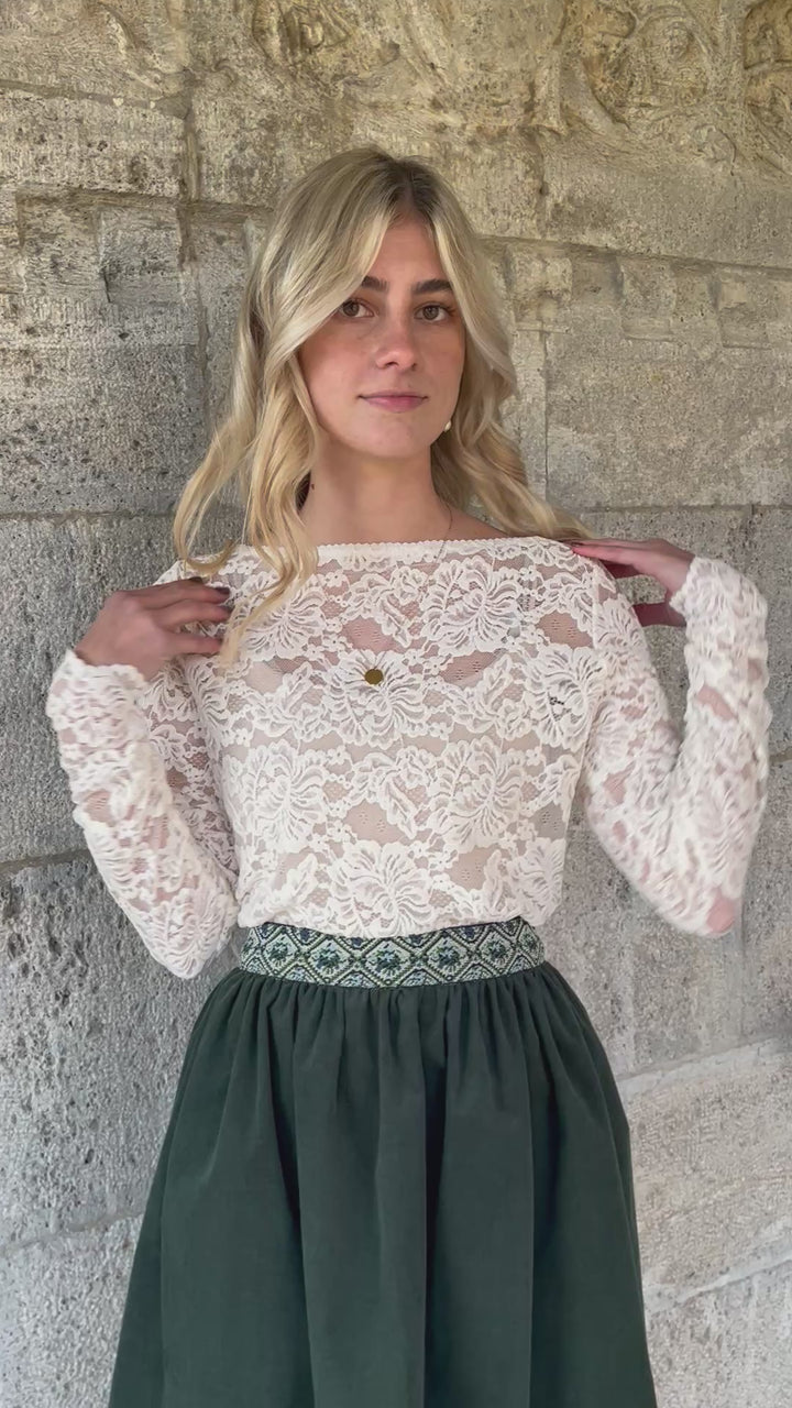 Bluse VALENTINA weiß