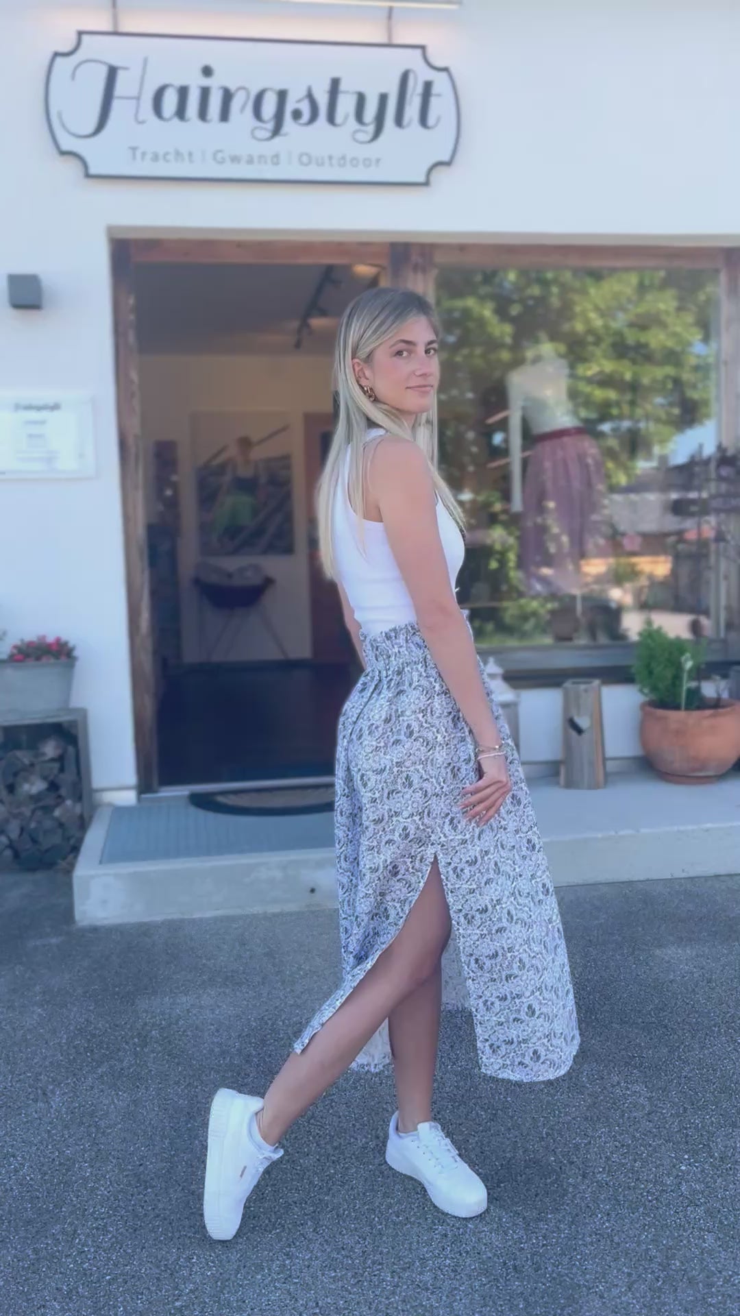 Sommerrock LENI blau